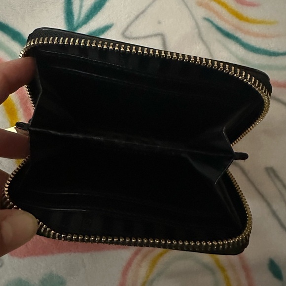 Victoria's Secret Black and Pink Floral Wallet - Picture 4 of 7